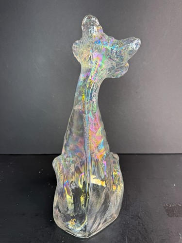 Fenton USA Crystal Glass Alley Cat Figurine Pressed by Mosser - Picture 5 of 8