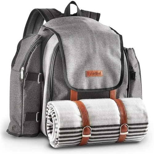 4 Person Picnic Backpack Bag With 