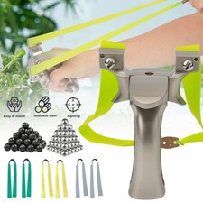 Catapult Craft Sling-shot Xmas Gift Elastic Hunting Vermin Camping