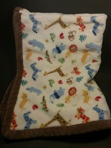 jungle baby blanket