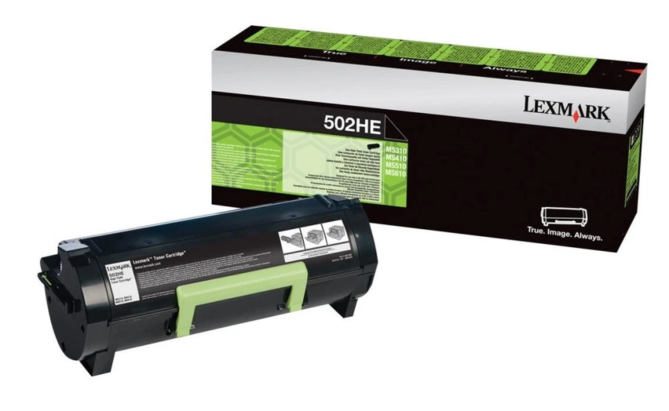 Toner Original Lexmark 50F2H0E Pour MS 310 315 415 610 Boîte Neutre - Photo 1/1
