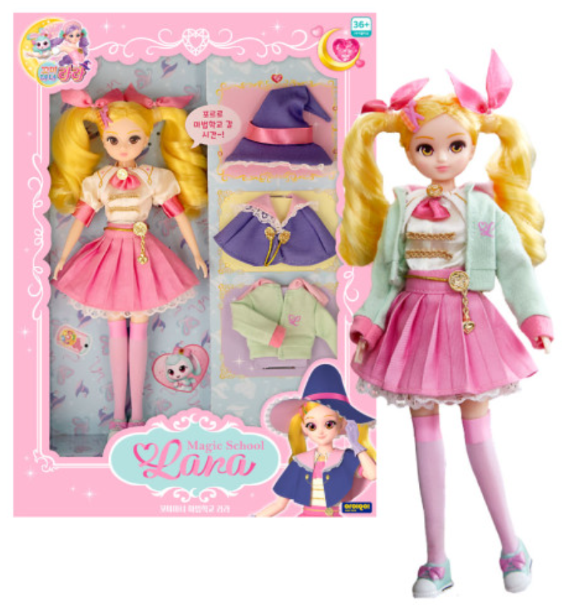 Komi Witch Lara : Magic School LARA Korean Barbie Doll Action