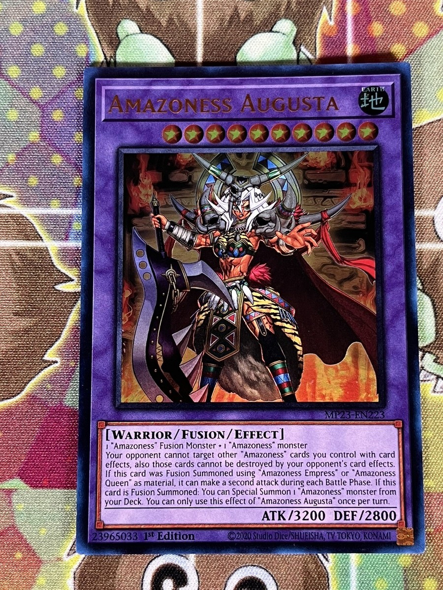 Yugioh Amazoness Augusta MP23-EN223 | eBay