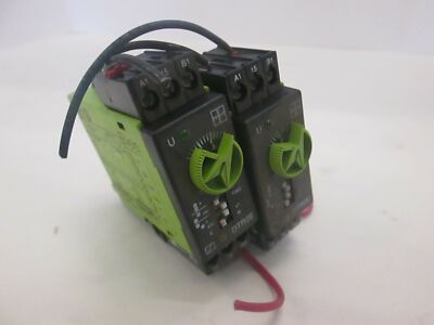 Tele Haas, Timer Relay, DTR2E, Used, Lot of 2