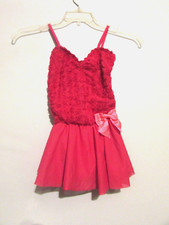 Little Stars Girls Pink Leotard Size Child Medium EUC