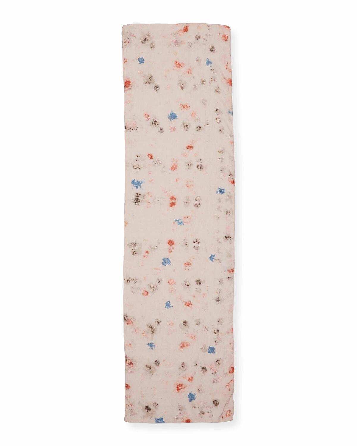 NWT Eileen Fisher Powder Natural Dye Silk Garden Scarf OS/TU MSRP $148