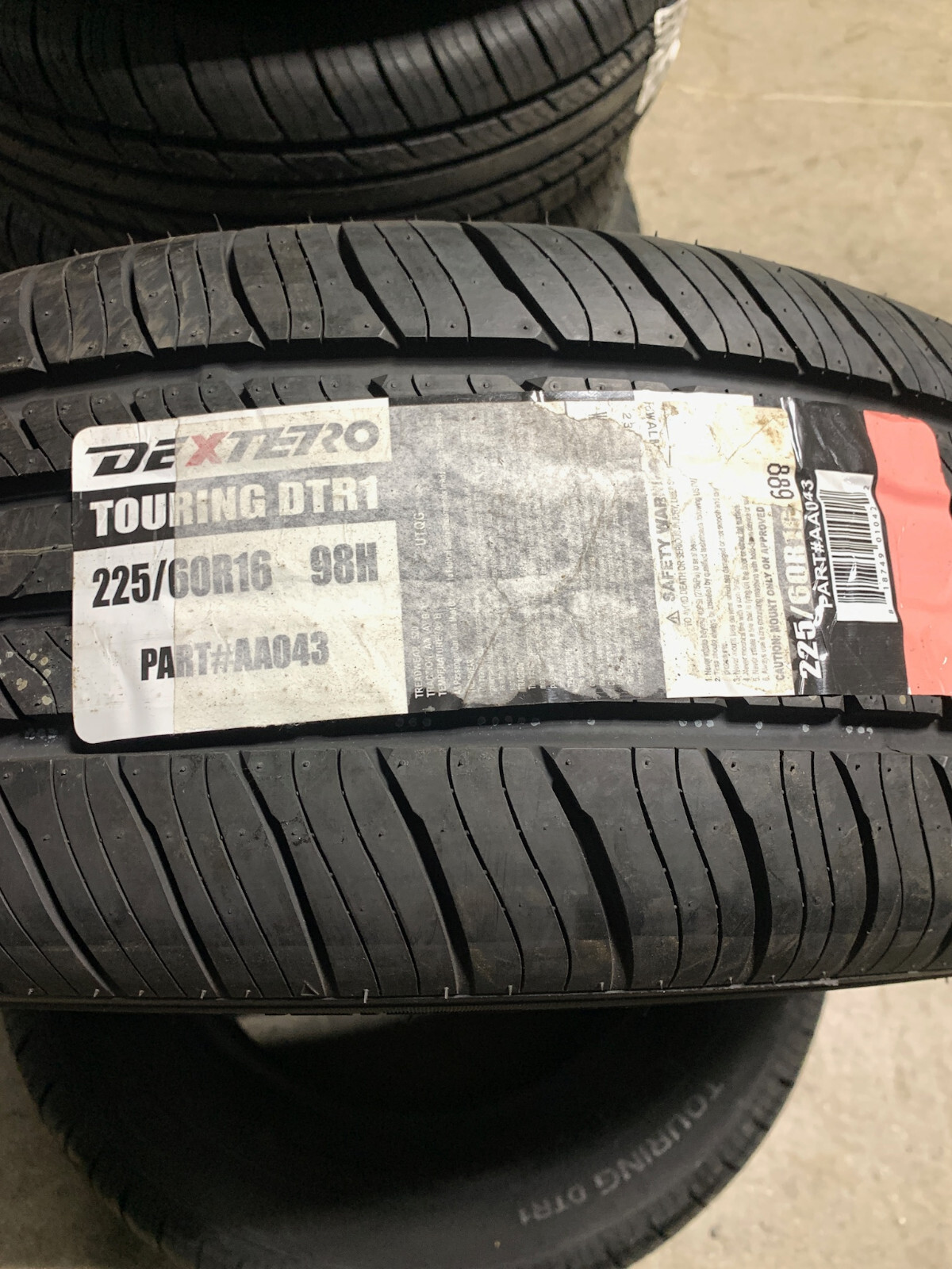 2252F60r16+98h+Dextero+Dtr1+Touring+Tire+888051+QWK for sale online eBay