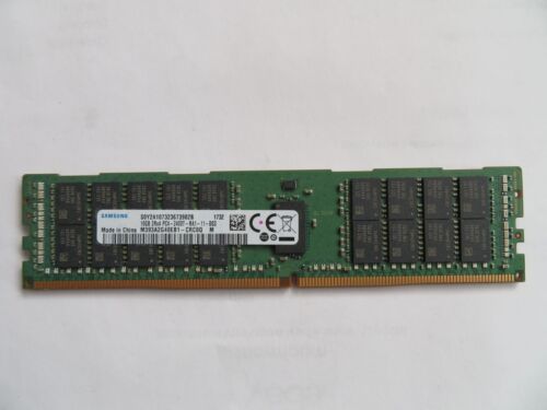 Samsung 16GB 2RX4 PC4-2400T-RA1-11-DC0 ECC Server Memory RAM  M393A2G40EB1-CRC0Q - Picture 1 of 2