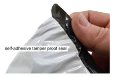 25-1000 POLY MAILER BAGS - HouseLabels - 2.35 MIL Thick White Shipping Envelopes