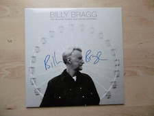 Billy Bragg Autogramm signed LP-Cover "The Million Things That Never Happ" Vinyl