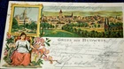 53268 AK Bohemia Greetings from Budweis 1898 Frauenberg Castle