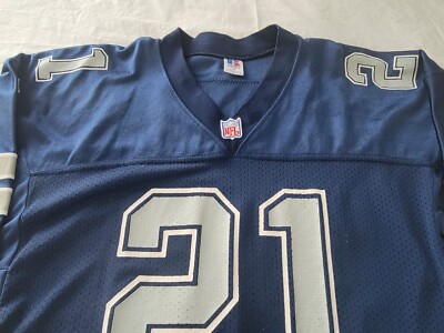 【NY購入/新品タグ付】COWBOYS Sanders 21 ユニフォーム Mitchell Ness NFL Dallas Cowboys Deion Sanders 21 Throwback