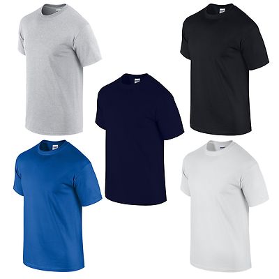 HERREN ÜBERGRÖSSE BAUMWOLLE HERREN UNI T-SHIRT T-SHIRT OBERTEIL XL 2XL 3XL 4XL 5XL NEU LARGE