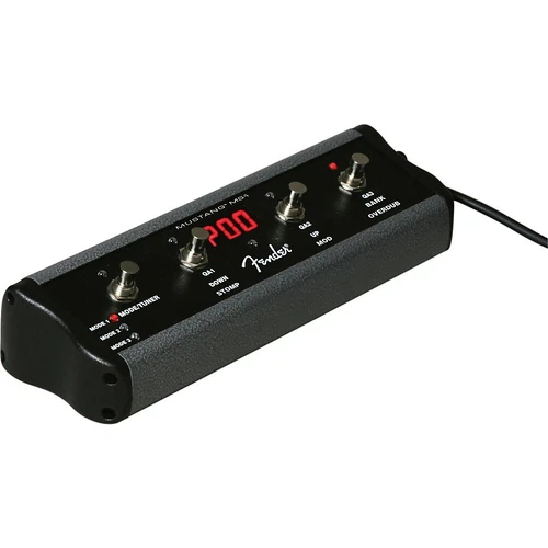Fender 4-Button Footswitch for Mustang Amps Black LN