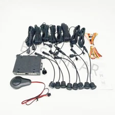 Parking 8 Sensors Car Reverse Backup Front Rear Radar For Android Car Radio Navi