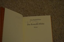 FRITZ RUDOLF FRIES signed autograph book THE RONCALLI EFFECT signed