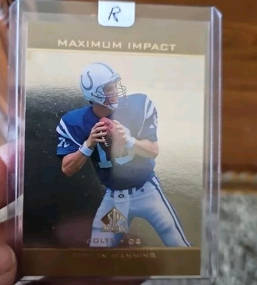 Peyton Manning 1998 Upper Deck SP Authentic Maximum Impact Rookie  #SE-11