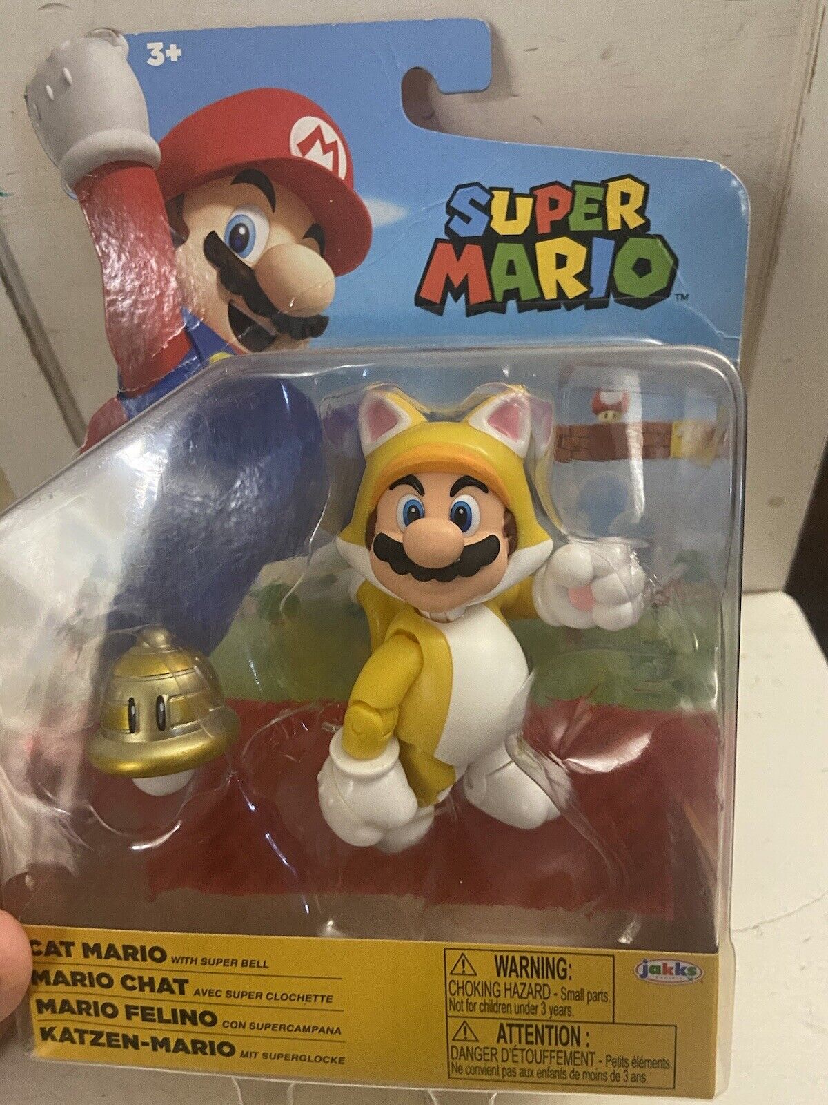 Cat Mario with Super Bell - World of Nintendo figure