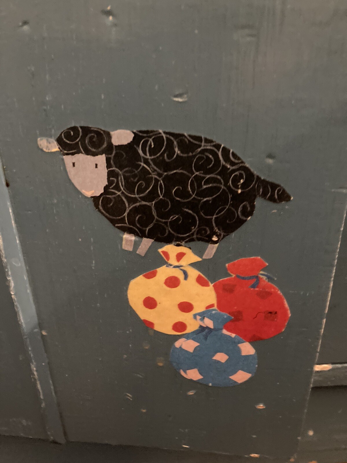 Vintage 1953 G Plan E-Gomme "Brandon" Compactum Wardrobe with Nursery Characters 10