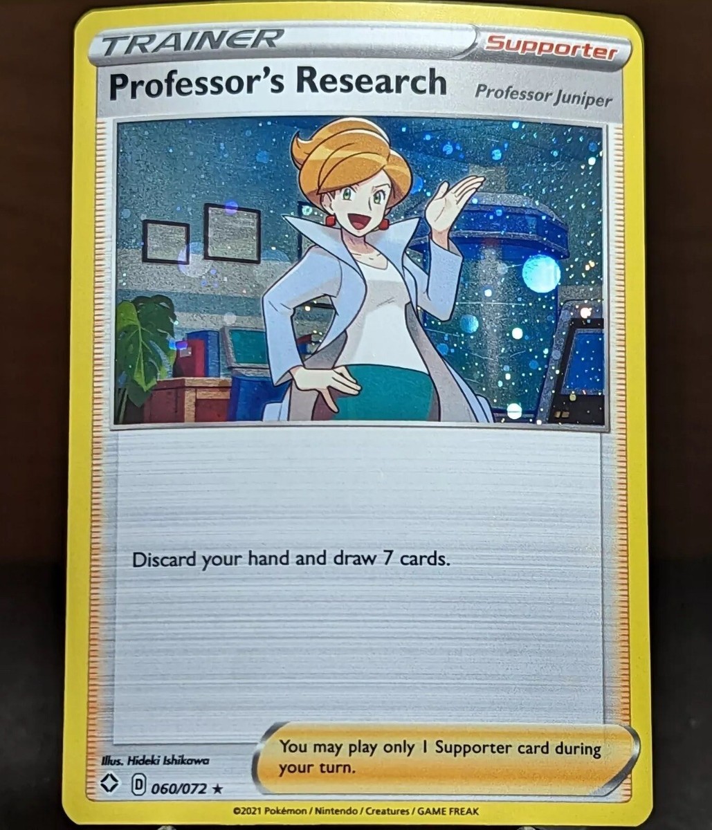 Professor's Research 060/072 Cosmos Holo Promo Pokemon Card 60/72