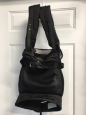 Blooming Baby, Baby Carrier In Black with gray accent