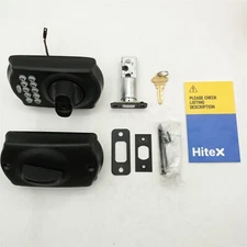 SCHLAGE - BE365 CAM 622 Keypad Electronic Deadbolt, Matte Black