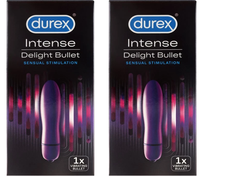 Durex Intense Delight Bullet Vibrator Massager Adult Sex Toy Pack of 2