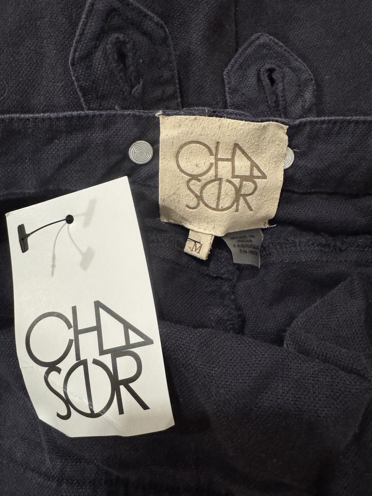 CHASER NWT Revolve Flared Crossback Overalls in B… - image 9