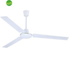 VENTILATORE DA SOFFITTO 3 PALE CON LAMPADINA ZEPHIR ZFS8120 ø120CM BIANCO