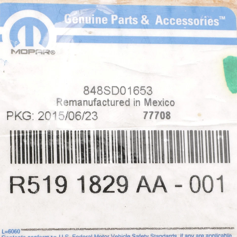 OEM NEW 03-05 Mopar Dodge Ram 2500 3500 Module ECM Engine Controller R5191829AA - Imagem 4 de 4