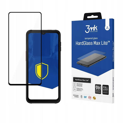 3MK - Samsung Galaxy XCover 6 Pro - 3mk HardGlass Max Lite Schwarz