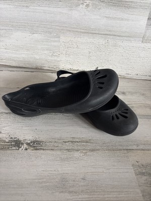 Women Sz 8 Crocs 'Kadee' Flat/New/Black/Iconic Crocs Comfort