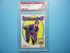 1971/72 O-PEE-CHEE NHL HOCKEY CARD #86 JUHA WIDING ROOKIE RC PSA 9 MINT OC OPC. rookie card picture