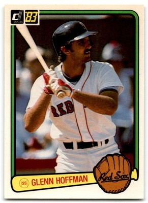 1983 Donruss Glenn Hoffman Boston Red Sox #282
