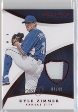 2015 Panini Immaculate Immaculate Swatches Prime 1/49 Kyle Zimmer #70 5h9