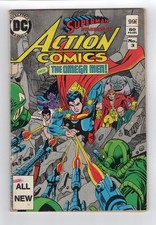 1983 DC ACTION COMICS #535, #534, #536, #537 & #538 1ST OMEGA MEN RARE AUSTRALIA