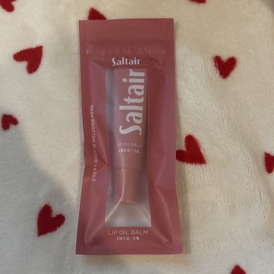 Saltair Lip Oil Balm DRAGON FRUIT w/ Coconut Oil + Shea, 0.50 Fl Oz/15 mL, BNIP