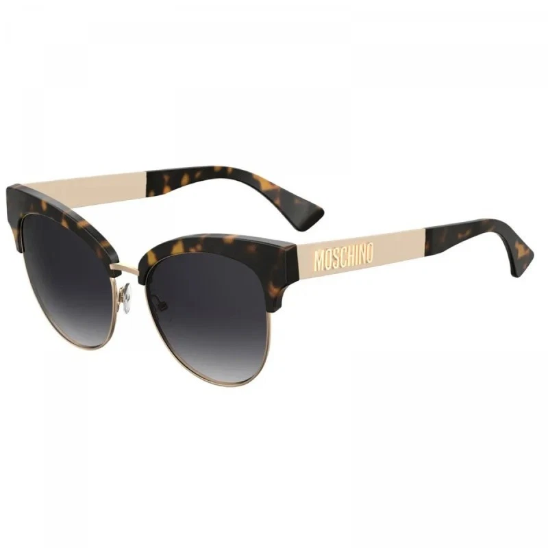 Moschino MOS038/S-086 9O Dark Havana Cat Eye, Sunglasses Frames Woman 55-17-145 - Image 4 of 4