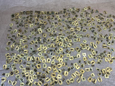 Lot of 1920-60s High School Salesman Sample Brass Lead Pins Rings Blanks Detroit