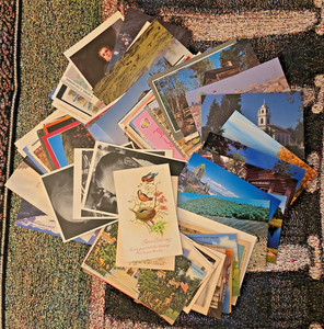 VINTAGE POSTCARD LOT of 100+ CARDS -EUROPE, FLORIDA, CANADA, QUEBEC,GEORGIA, ART