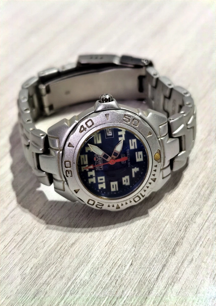 Montre Sector 150 Alluminio – Chronographe Sport – 35 Mm – Étanche 100 M – Pour Homme Et Femme