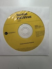 Norton AntiVirus 2007 CD w/ Product Key   Windows XP