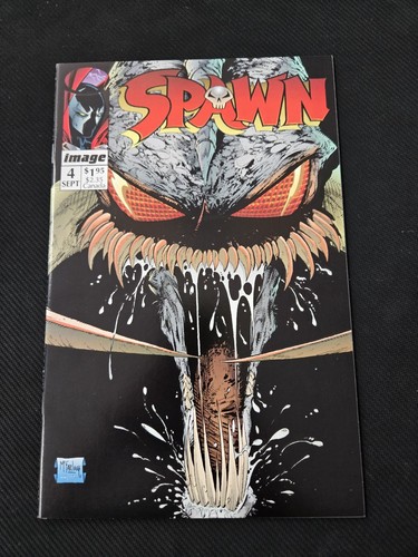 Spawn #4 Todd McFarlane Image 1992 Violator Image #0 Coupon Intact Nice Copy - 第 1/2 張圖片