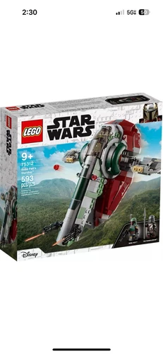 NEW * SEALED * RETIRED - Boba Fett's Starship Slave I - 75312 - LEGO Star Wars