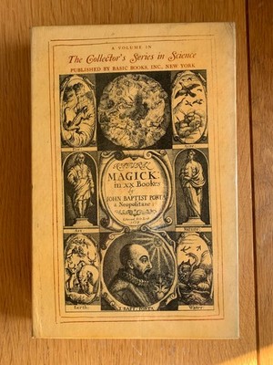 Natural Magick by John Baptista Porta 20 Chapters Hardcover Copyright 1958
