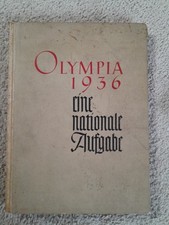 OLYMPIA 1936. EINE NATIONAL AUFGABE GERMANY ORIGINAL. THIRD REICH. RARE!