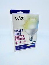 WiZ Smart Bulb, E27, 75W, Shades of White, Smart LED Globe G95 Light Bulb