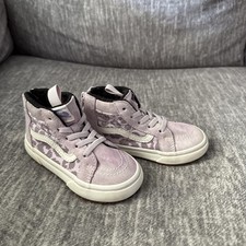 Vans Sk8-Hi Zip MTE-1 Orchid Ice Leopard Size 7 Toddler Mountain Edition MTE