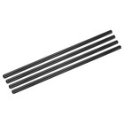 4Pcs Carbon Fiber Tubes 8x10x330mm Glossy Surface 3K Roll Carbon Round Tube