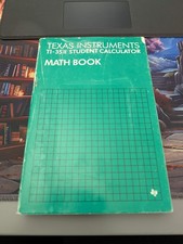 Texas Instruments TI-35 II Student Calculator Math Book C2